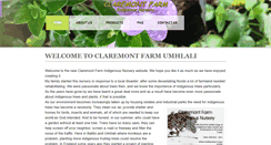 Desktop Screenshot of claremontfarm.co.za